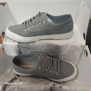 Superga Grey Sage Cotu Classic Sneakers 9